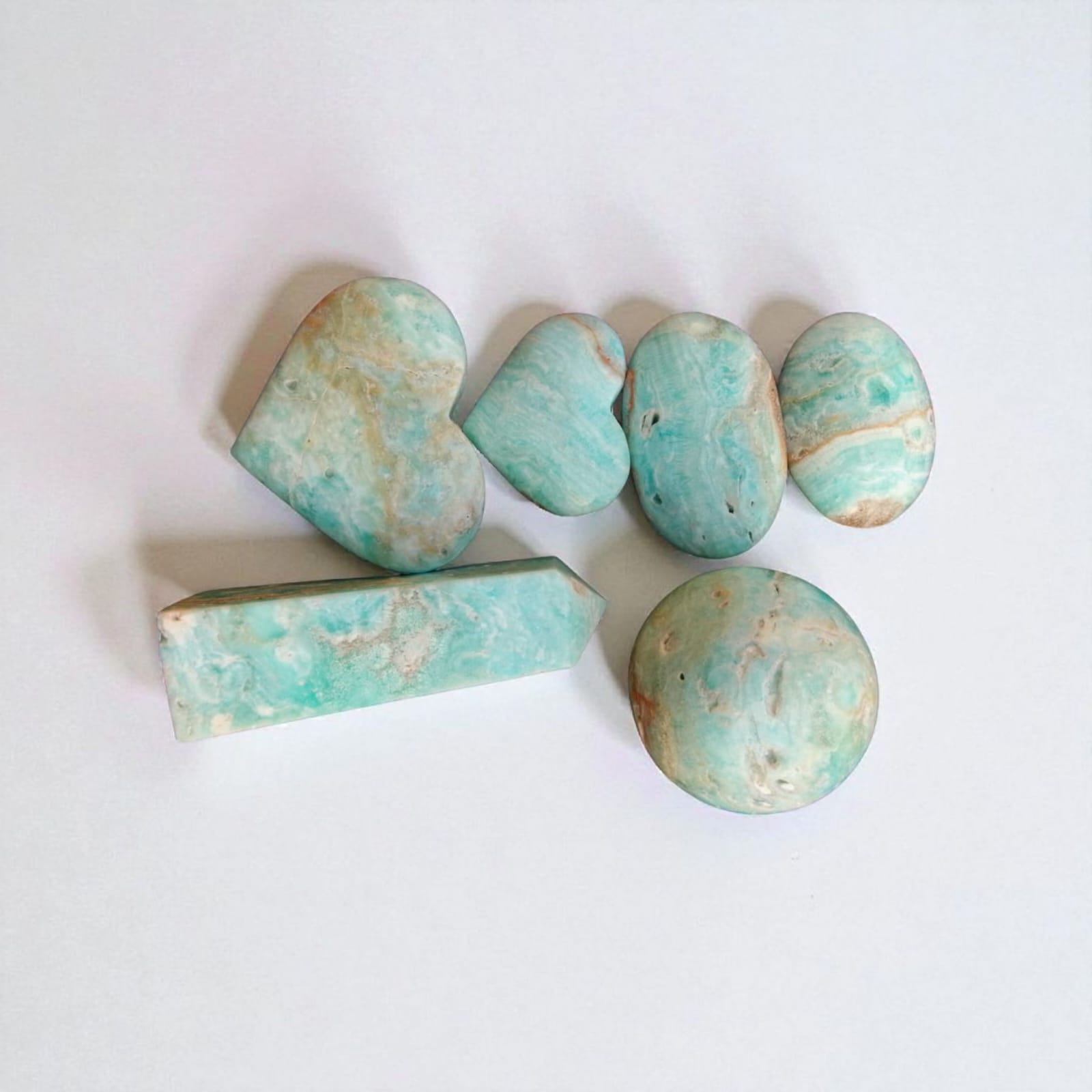 Calming Blue Aragonite | Crystal for Communication & Stress Relief | Throat Chakra Stone - Image 3
