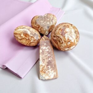 Chocolate Calcite | Stone for Stress Relief & Comfort | Soothing Energy Crystal for Root Chakra & Emotional Support