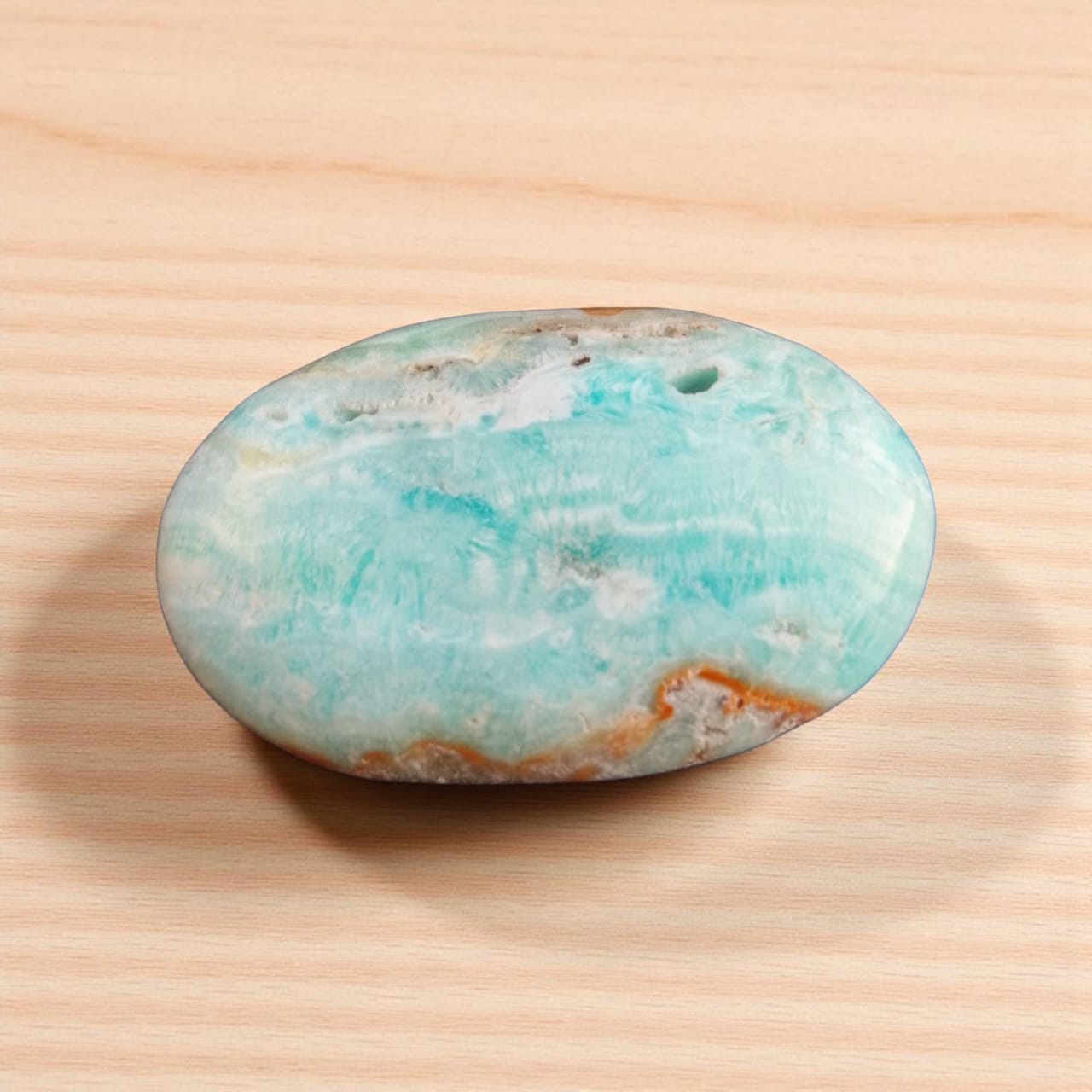 Calming Blue Aragonite | Crystal for Communication & Stress Relief | Throat Chakra Stone - Image 6