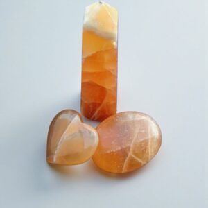 Honey Calcite  | Stone of Personal Power & Motivation | Solar Plexus Chakra Crystal