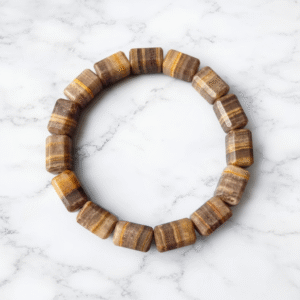 Bumblebee Jasper Bracelet | Stone of Motivation & Manifestation | Solar Plexus Chakra Jewelry