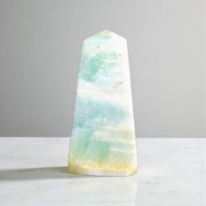 Pistachio Calcite | Heart Chakra Healing Stone | Soothing Energy for Emotional Balance