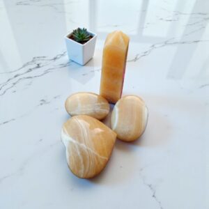 Orange Calcite | Crystal for Creativity & Joy | Sacral Chakra Energy Booster