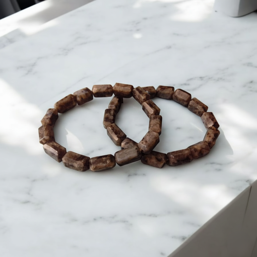 Lepidolite Bracelet | Stone of Transition & Emotional Balance | Anxiety Relief Crystal Jewelry - Image 3