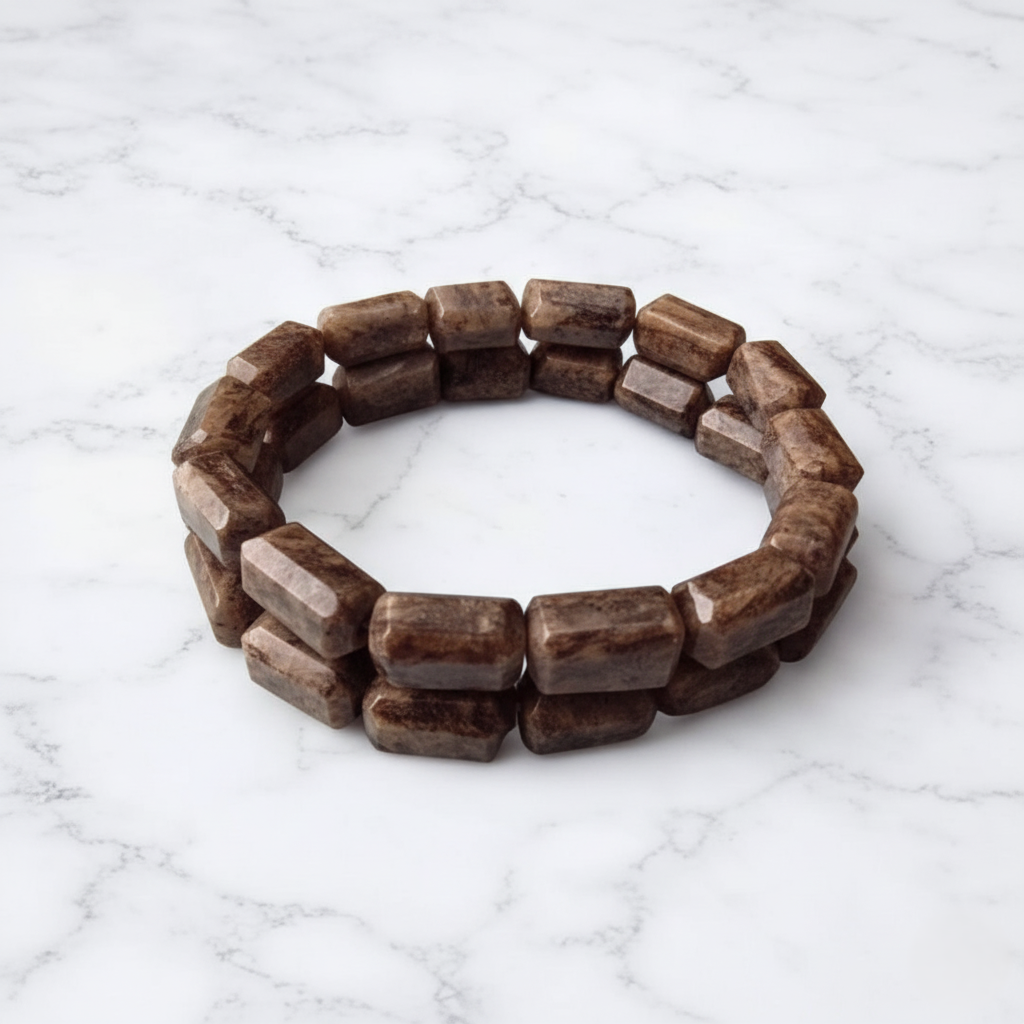 Lepidolite Bracelet | Stone of Transition & Emotional Balance | Anxiety Relief Crystal Jewelry - Image 4