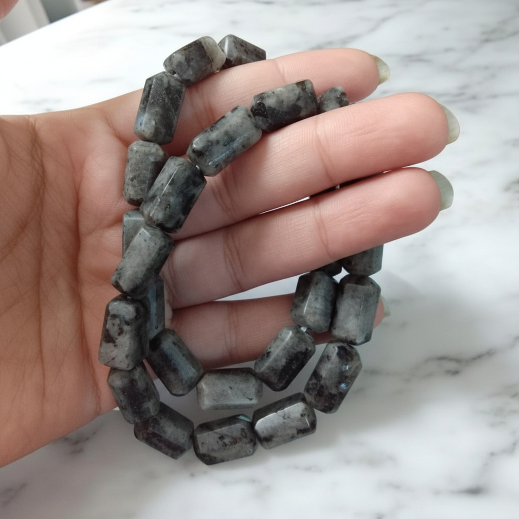 Lepidolite Bracelet | Stone of Transition & Emotional Balance | Anxiety Relief Crystal Jewelry - Image 7