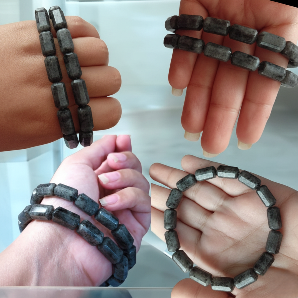 Lepidolite Bracelet | Stone of Transition & Emotional Balance | Anxiety Relief Crystal Jewelry - Image 9